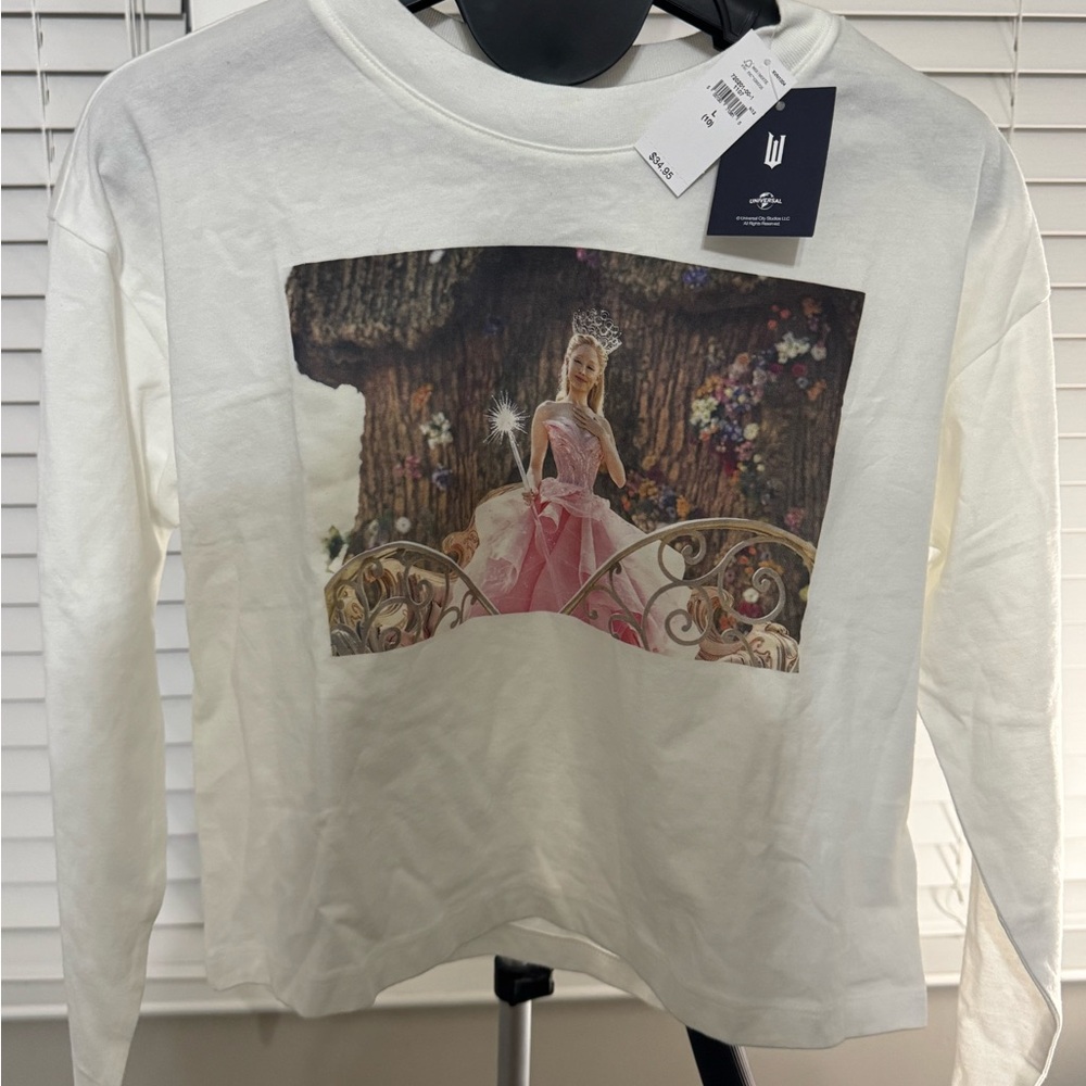 GAP GIRLS WICKED long sleeve shirt size L Ariana Grande new nwt size 10